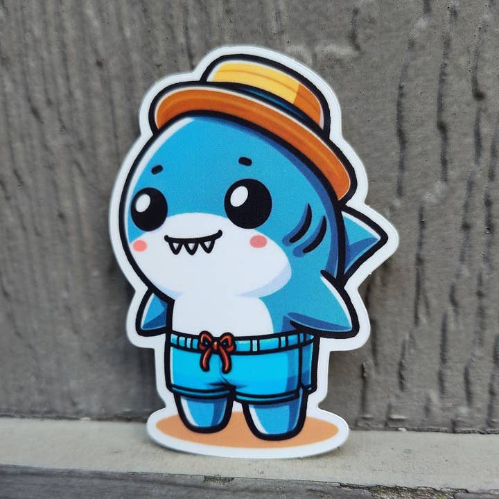 LANDSHARK LAD STICKER - Image 2