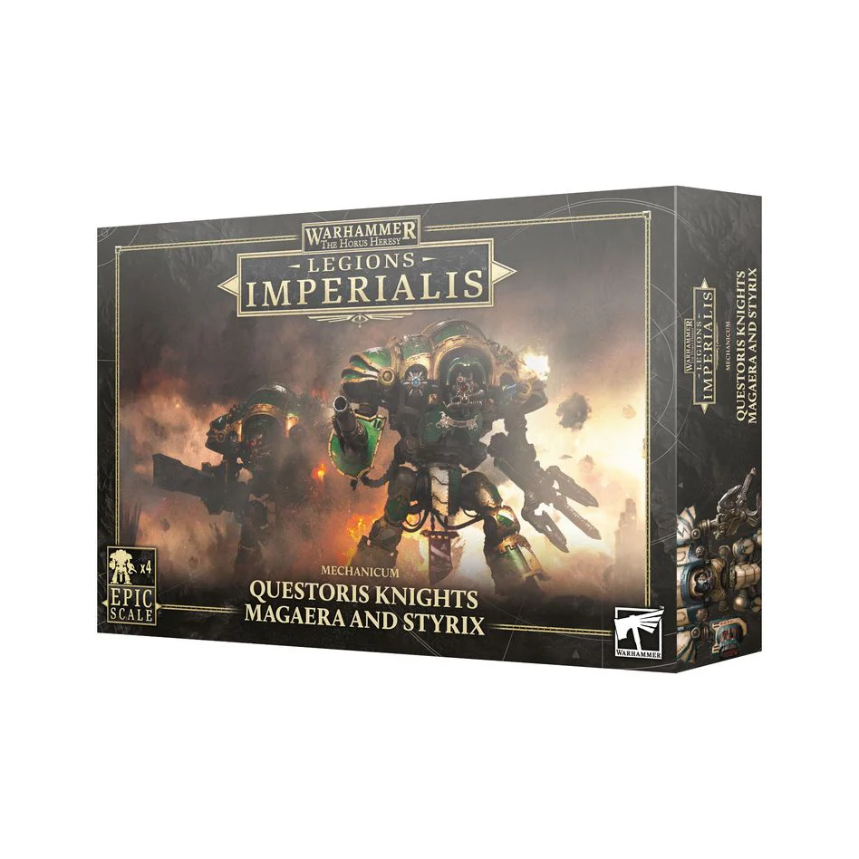 LEGIONS IMPERIALIS QUESTORIS KNIGHTS MAGAERA AND STYRIX