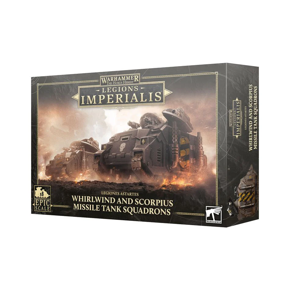 LEGIONS IMPERIALIS WHIRLWIND AND SCORPIUS TANK SQUADRON