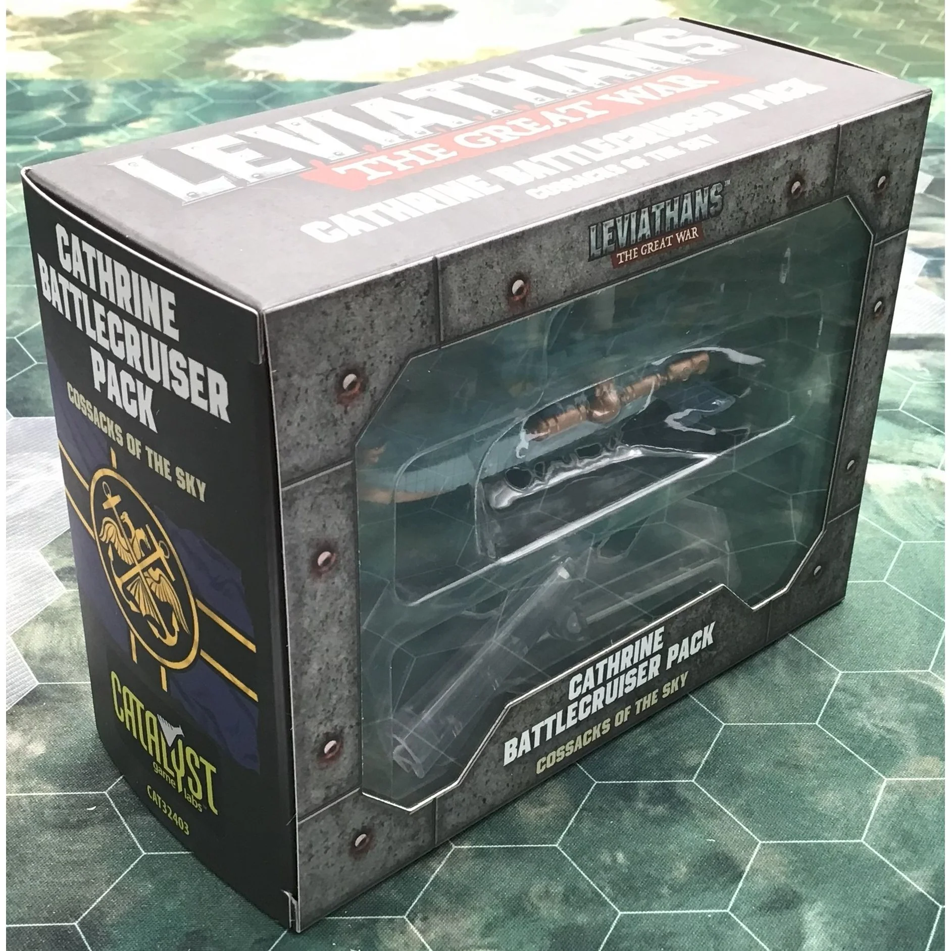 LEVIATHANS: CATHRINE BATTLECRUISER PACK (RUSSIAN)