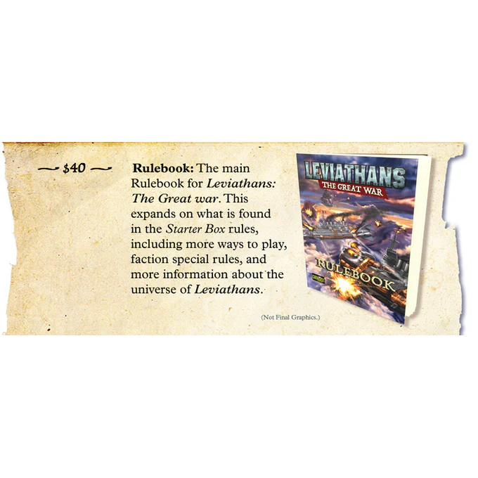 LEVIATHANS: THE GREAT WAR CORE RULEBOOK - Image 2