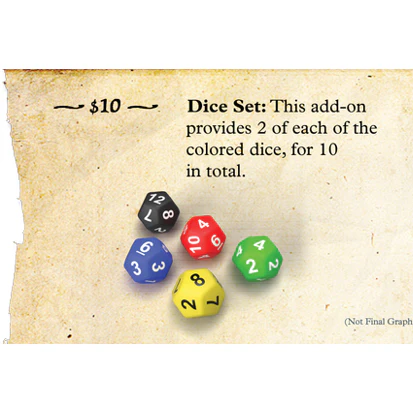 LEVIATHANS: THE GREAT WAR DICE SET