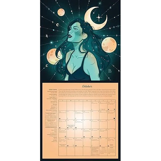 LLEWELLYN'S 2026 MAGICAL MOON WALL CALENDAR - Image 3