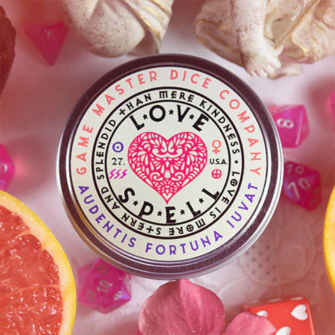 LOVE SPELL 8oz GAMING CANDLE