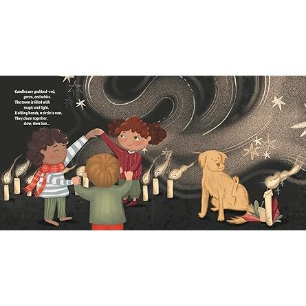 LUKE AND THE LONGEST NIGHT: A WHEEL OF THE YEAR BOOK BY KATHLEEN CONVERSE - Image 4