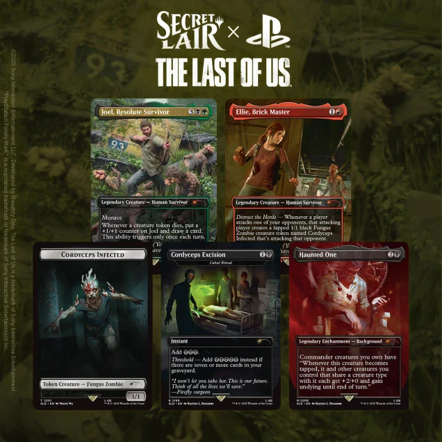 MAGIC THE GATHERING SECRET LAIR DROP - THE LAST OF US PART 1