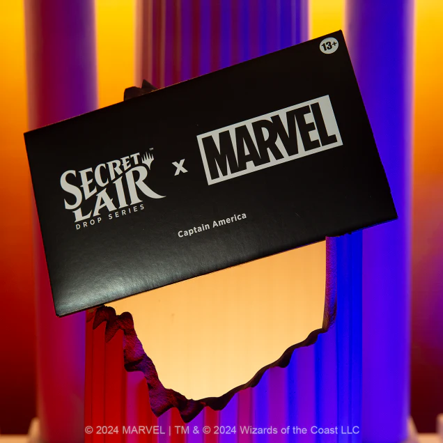 MAGIC THE GATHERING SECRET LAIR MARVEL'S CAPTAIN AMERICA NONFOIL - Image 2