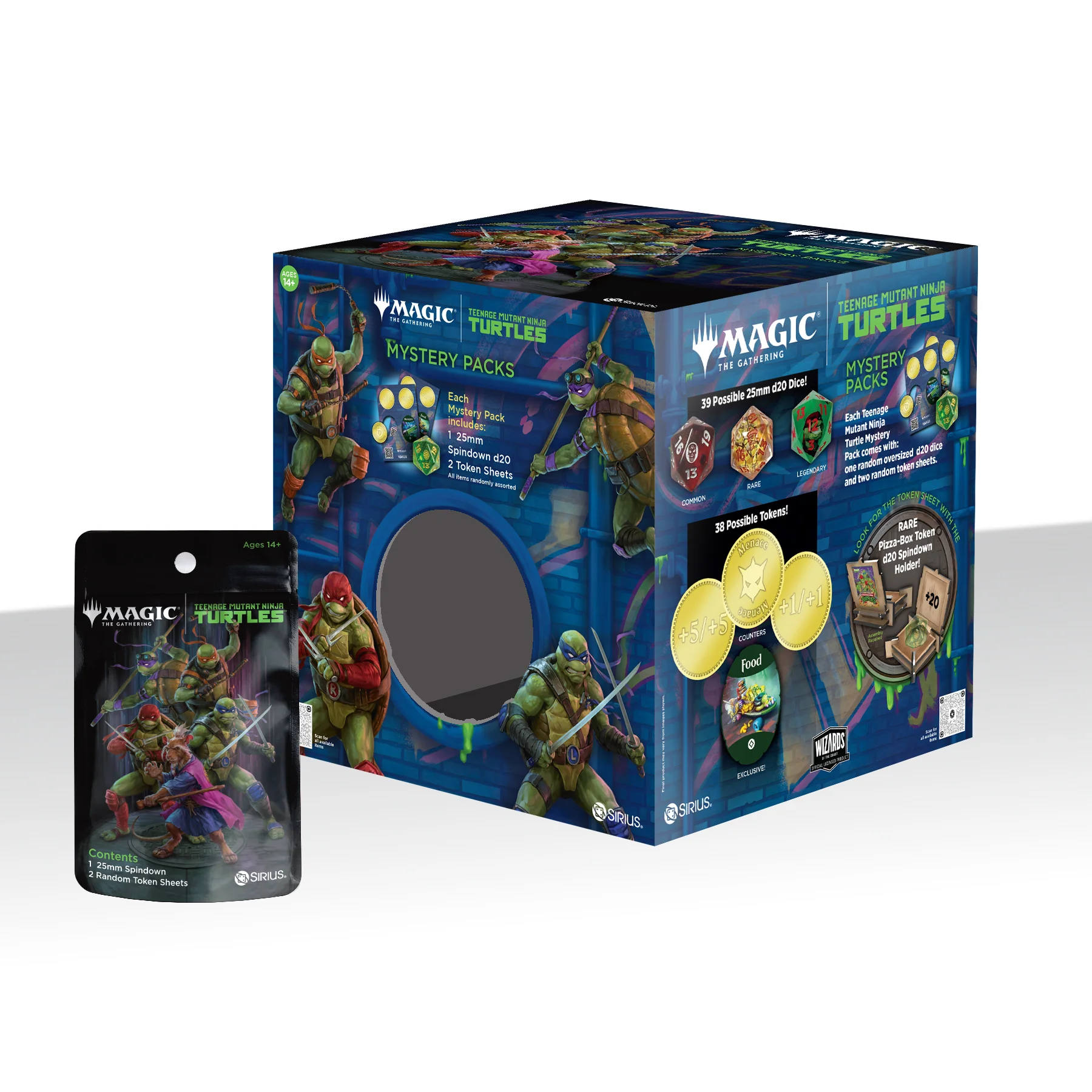 MAGIC THE GATHERING TMNT MYSTERY PACKS