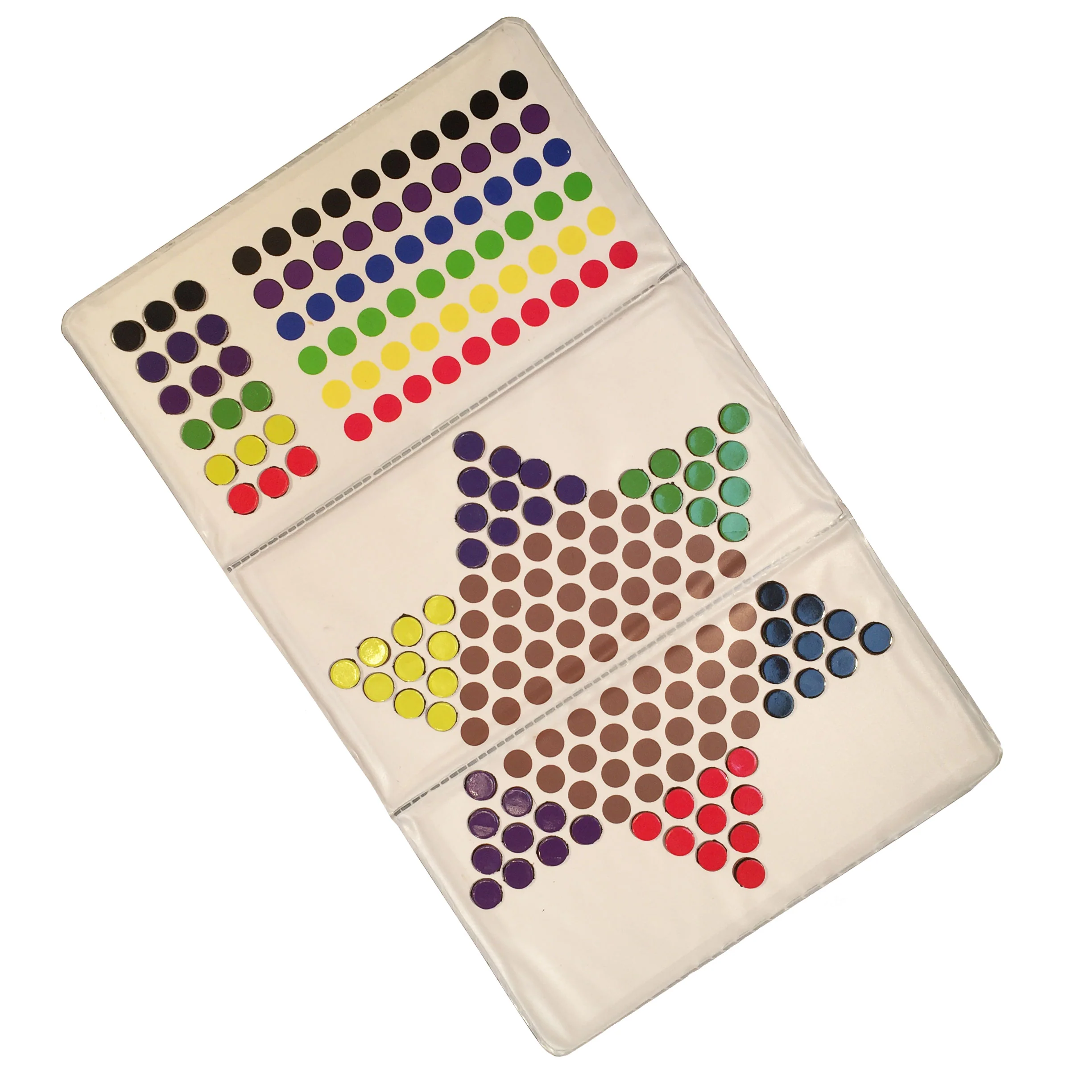 MAGNETIC CHECKBOOK CHINESE CHECKERS - Image 3