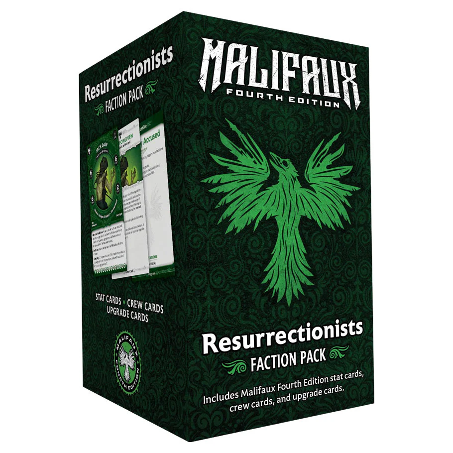 MALIFAUX FOURTH EDITION RESURRECTIONISTS FACTION PACK