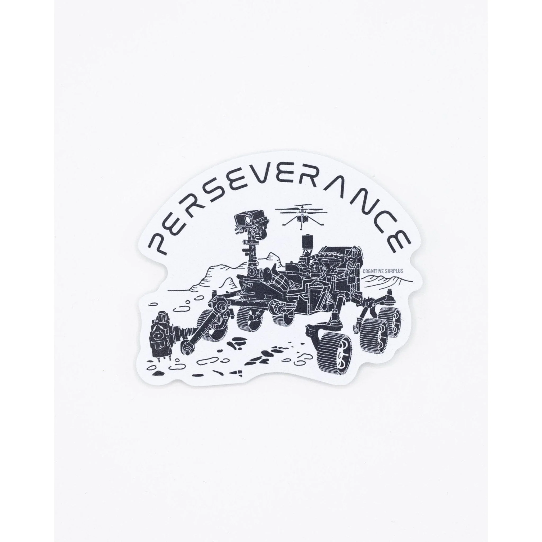 MARS ROVER PERSEVERANCE STICKER