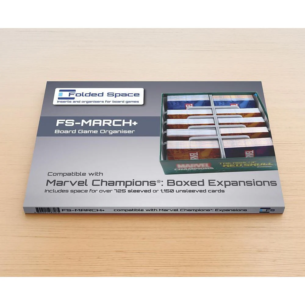 MARVEL CHAMPIONS FOLDED SPACE BOX INSERT