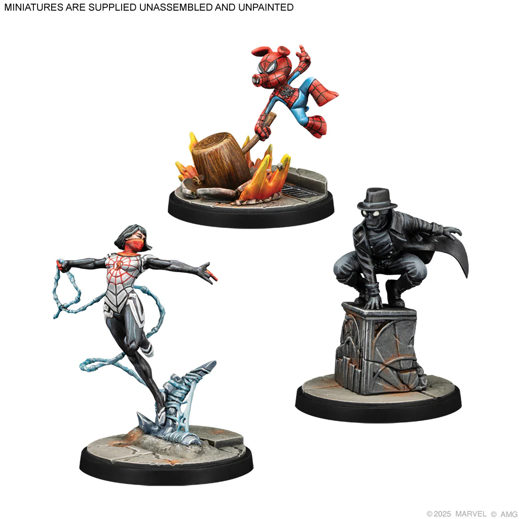 MARVEL CRISIS PROTOCOL: SILK, SPIDER-HAM, & SPIDER-MAN NOIR - Image 2