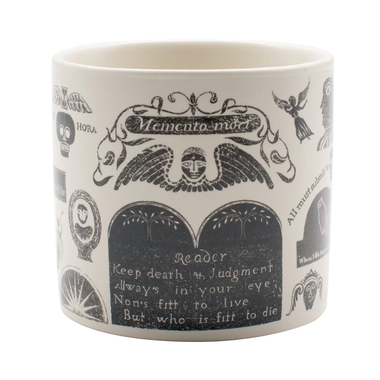 MEMENTO MORI GRAVESTONE ART MUG - Image 2