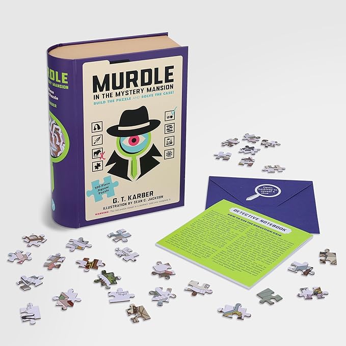 MURDLE IN THE MYSTERY MANSION 500PC PUZZLE - Image 6