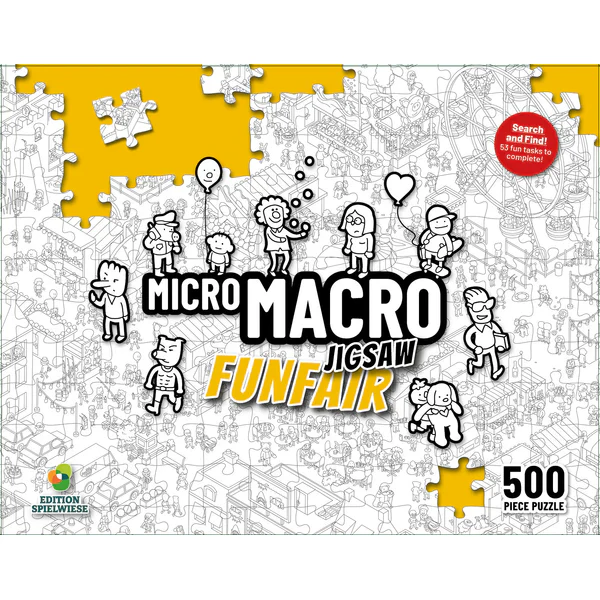 MICROMACRO JIGSAW PUZZLE: FUNFAIR