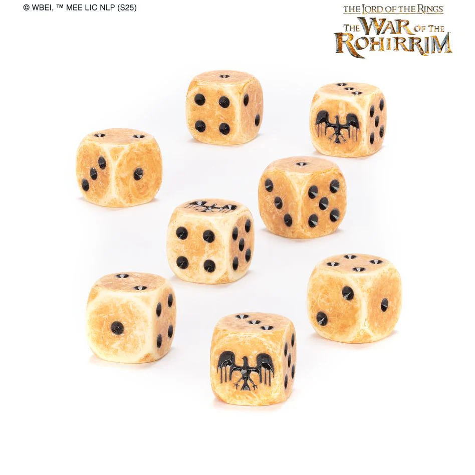 MIDDLE-EARTH STRATEGY BATTLE GAME HILL TRIBES DICE SET - Image 2