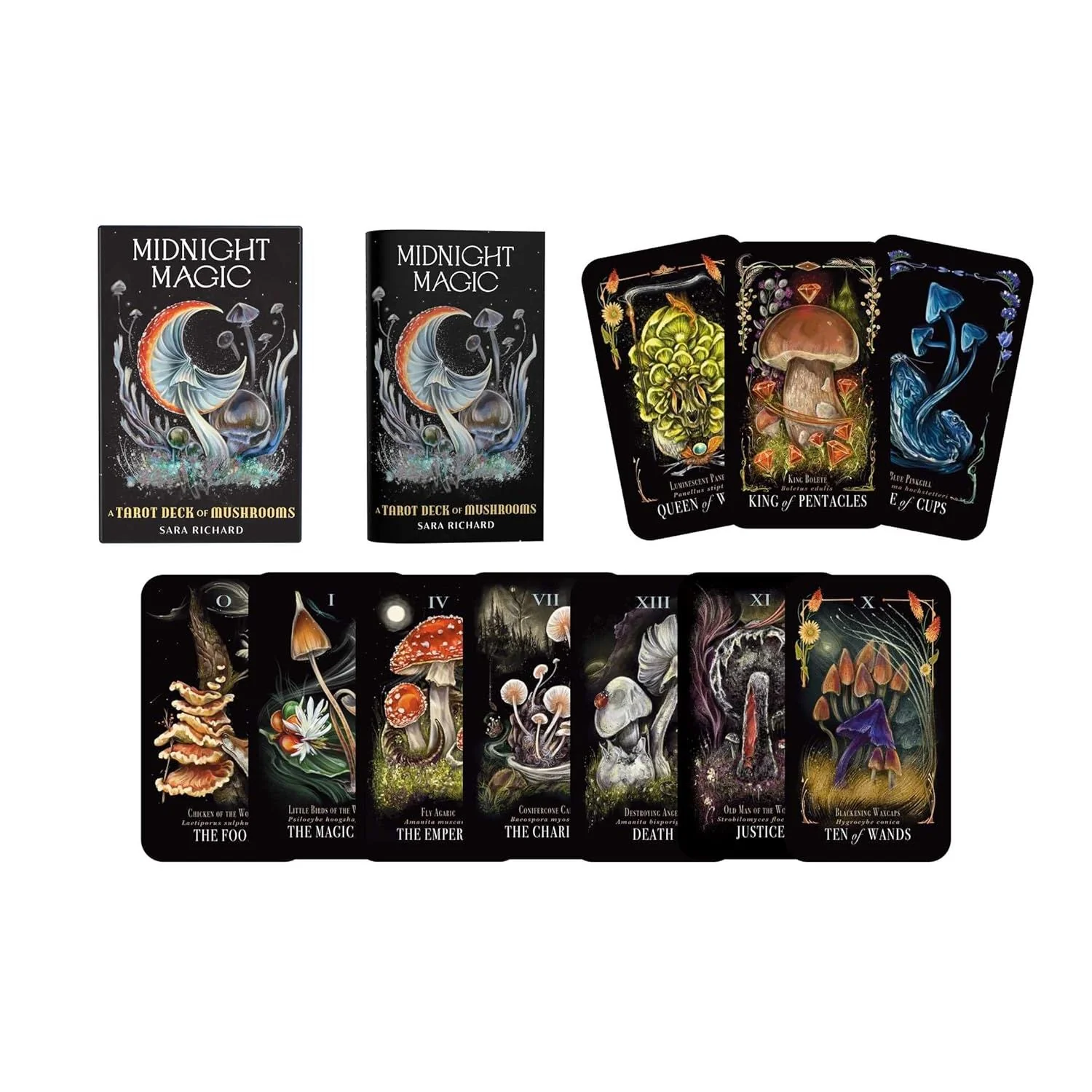 MIDNIGHT MAGIC THE TAROT OF MUSHROOMS - Image 2
