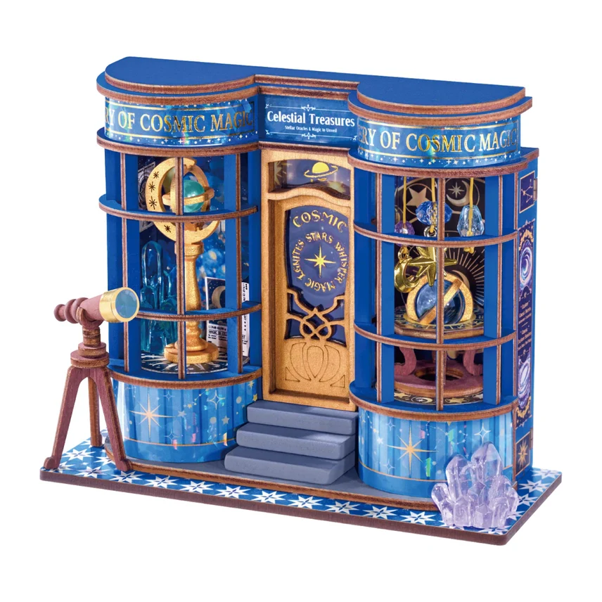 MINI MAGIC ASTRONOMY SHOP WOODEN MINIATURE KIT - Image 2