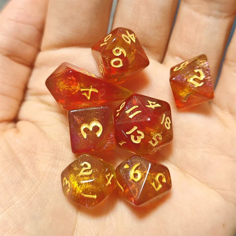 MINI POLYMER RPG DICE SET - Image 2