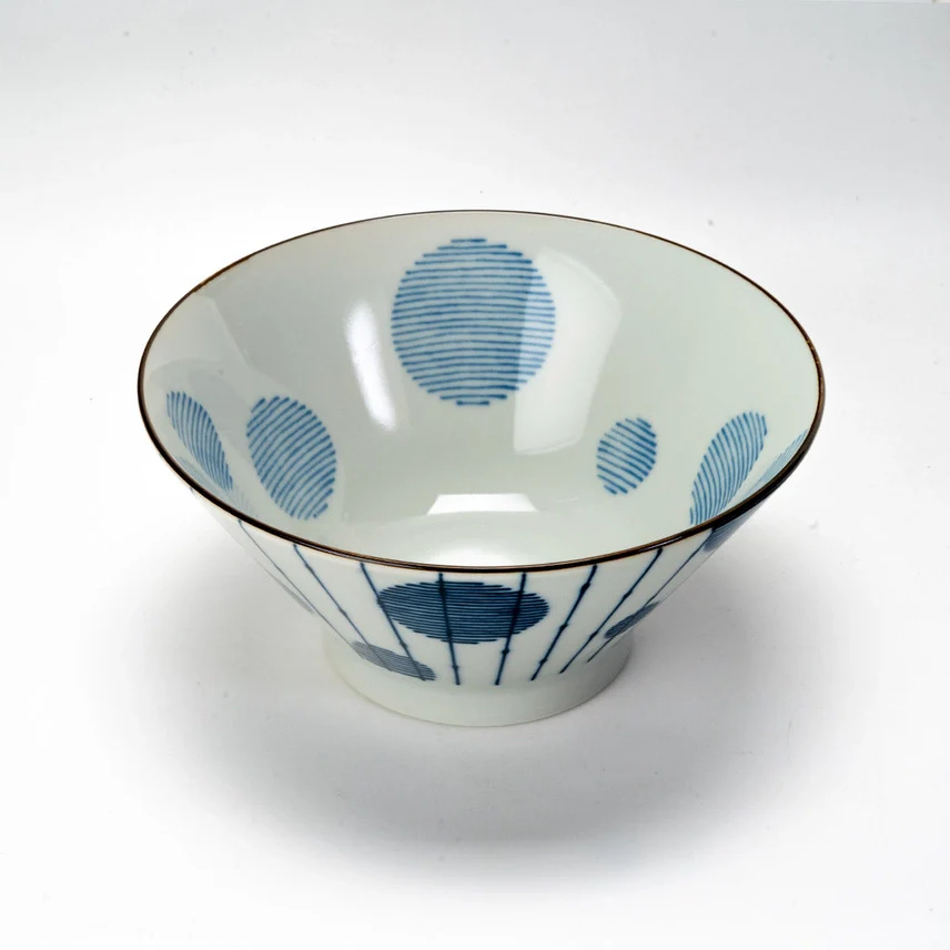 MIZUTAMA TOKUSA PORCELAIN RAMEN BOWL