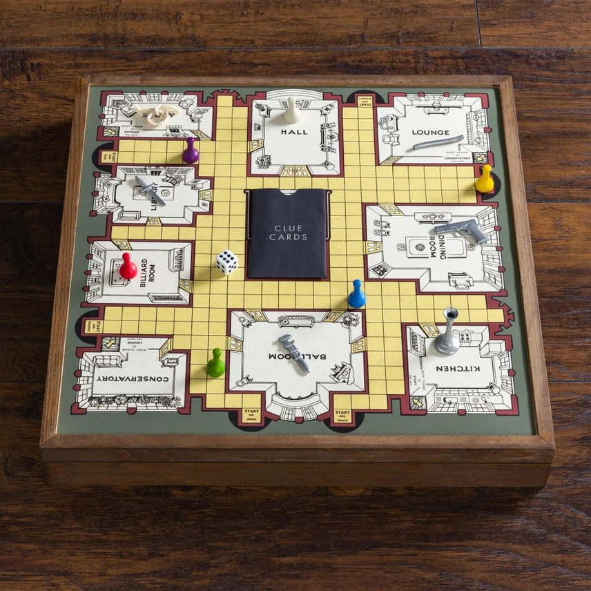MONOPOLY & CLUE 2-IN-1 DELUXE VINTAGE EDITION - Image 2