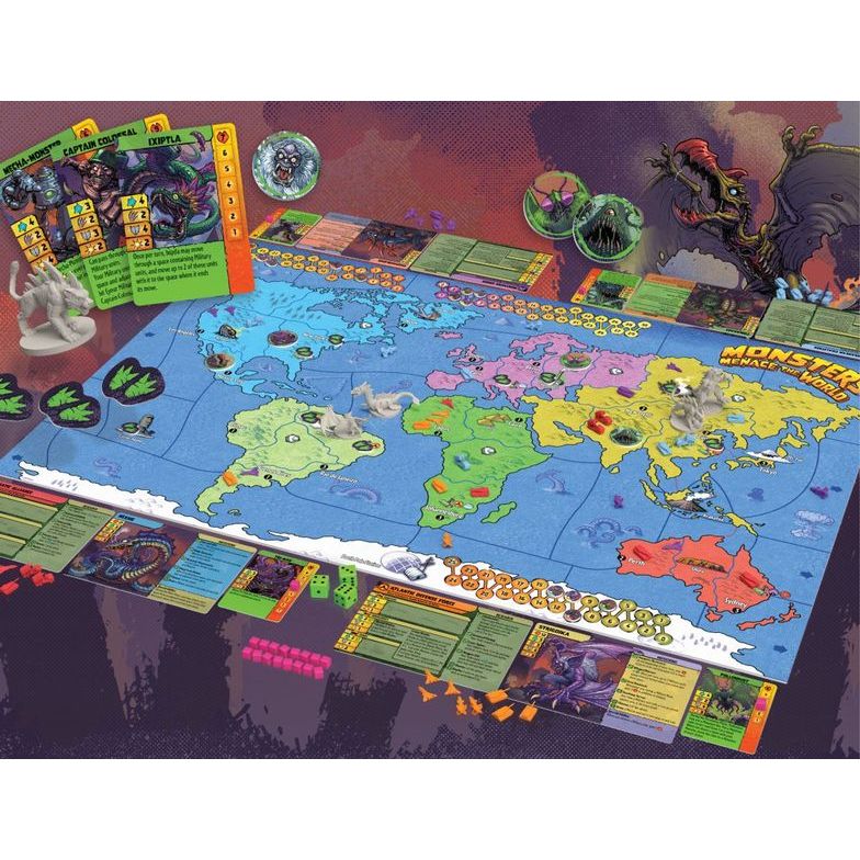 MONSTERS MENACE THE WORLD - Image 2