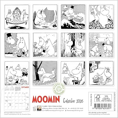 MOOMIN MINI WALL CALENDAR 2026 - Image 4