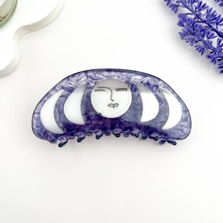 MOON GODDESS HAIR CLAW CLIP