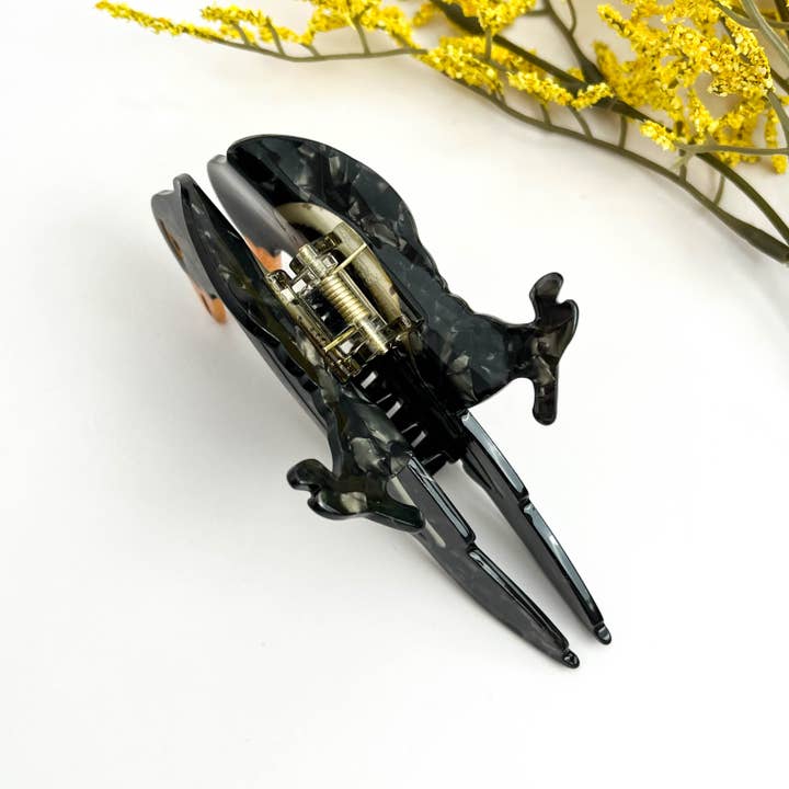 MOONLIT RAVEN HAIR CLAW CLIP - Image 3