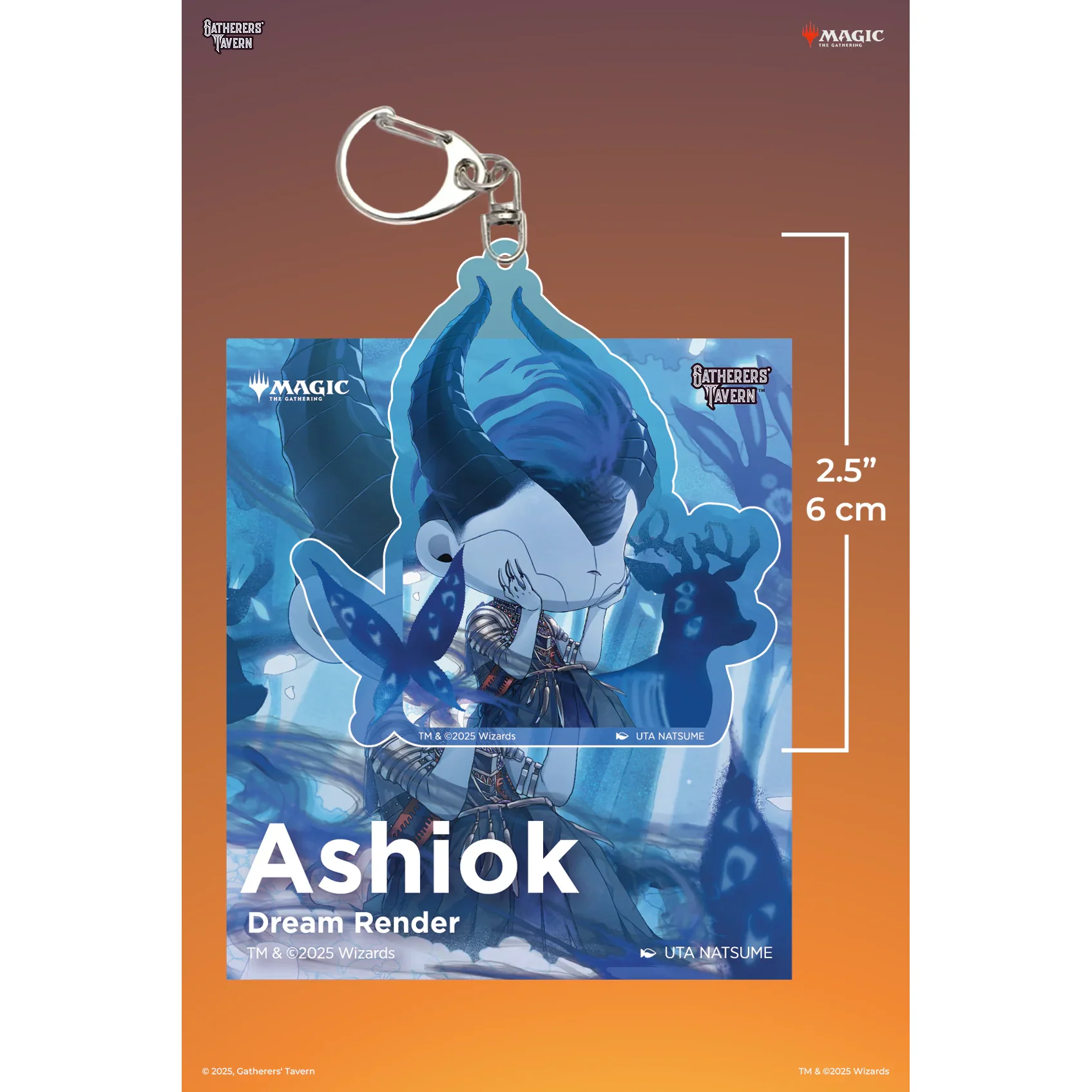 MTG LIL WALKERS ACRYLIC KEYCHAIN