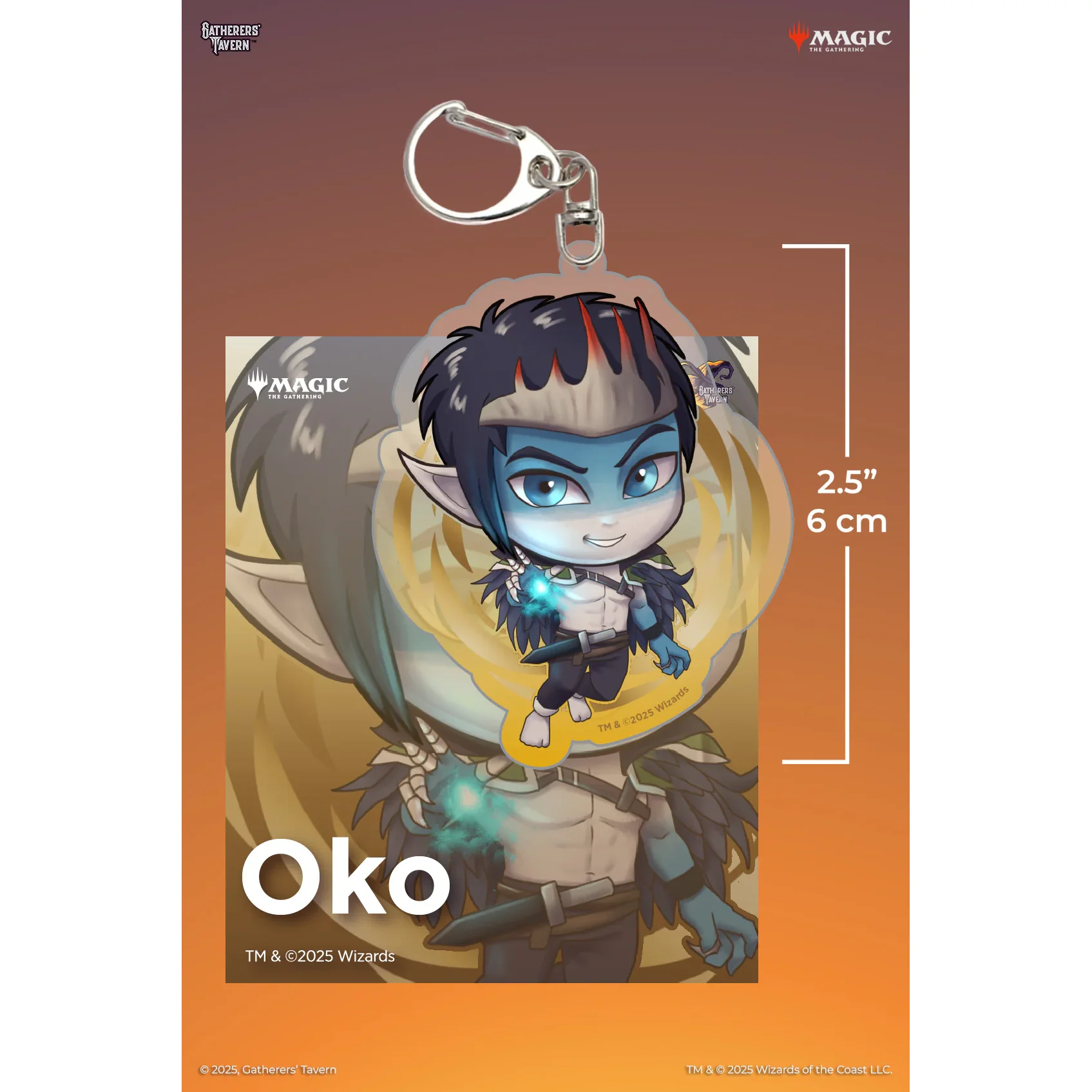 MTG PLANESWALKER ACRYLIC KEYCHAIN - Image 13