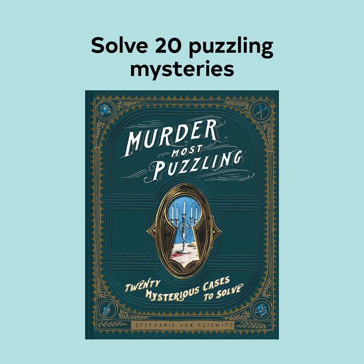 MURDER MOST PUZZLING: TWENTY MYSTERIOUS CASES TO SOLVE BY STEPHANIE VON REISWITZ - Image 3