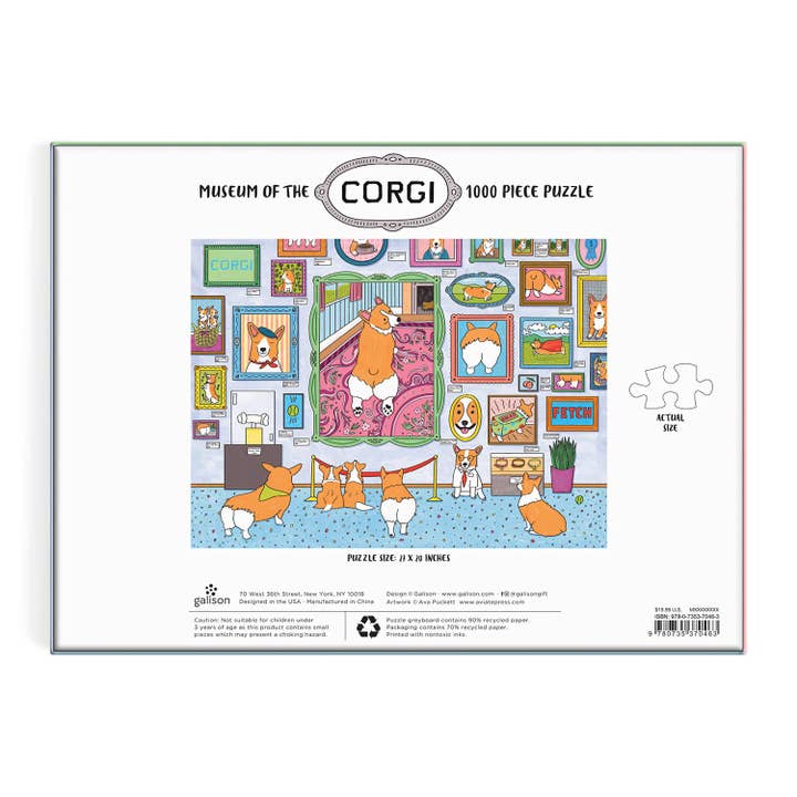 MUSEUM OF THE CORGI 1000PC PUZZLE - Image 4