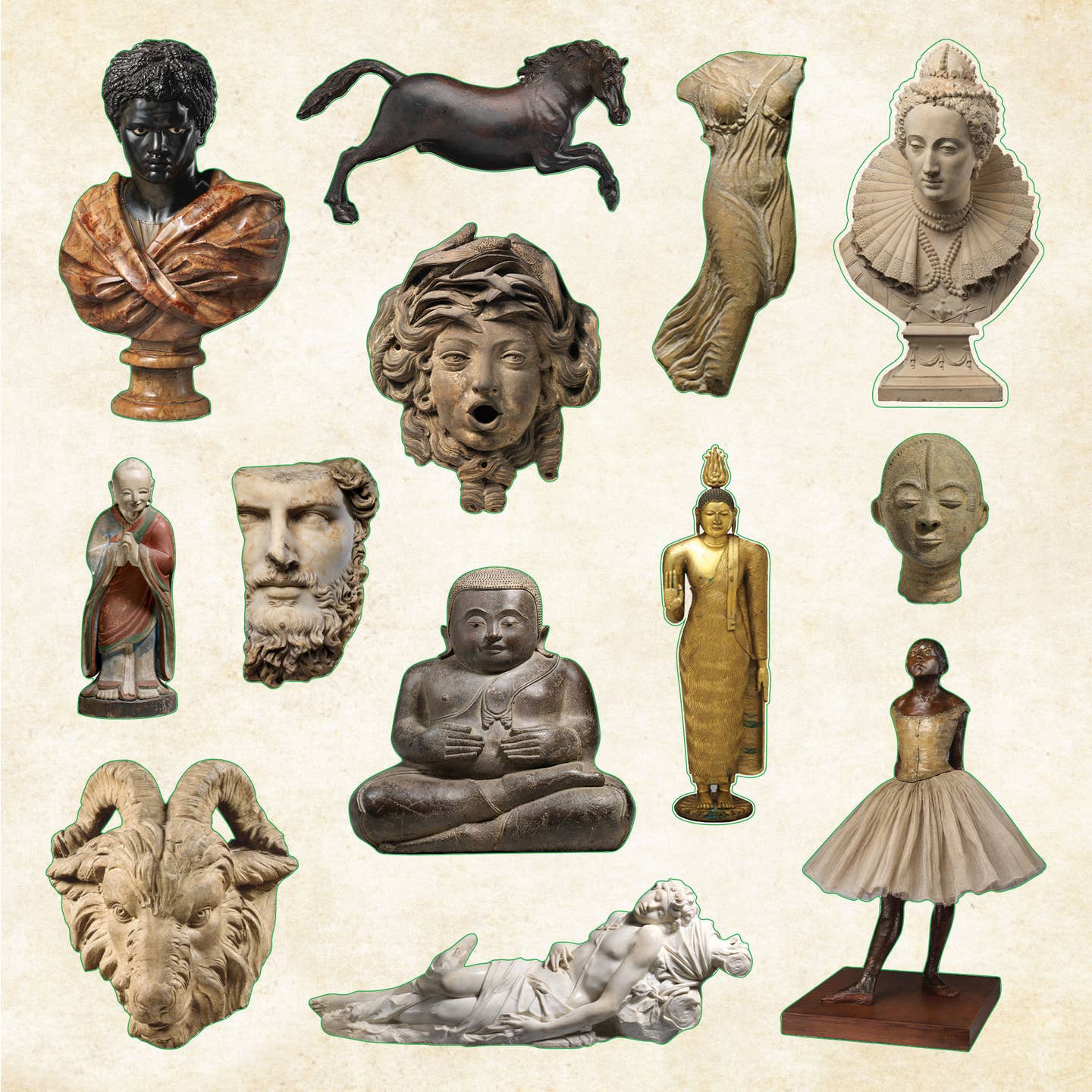 MUSEUM TREASURES STICKER BOOK - Image 4