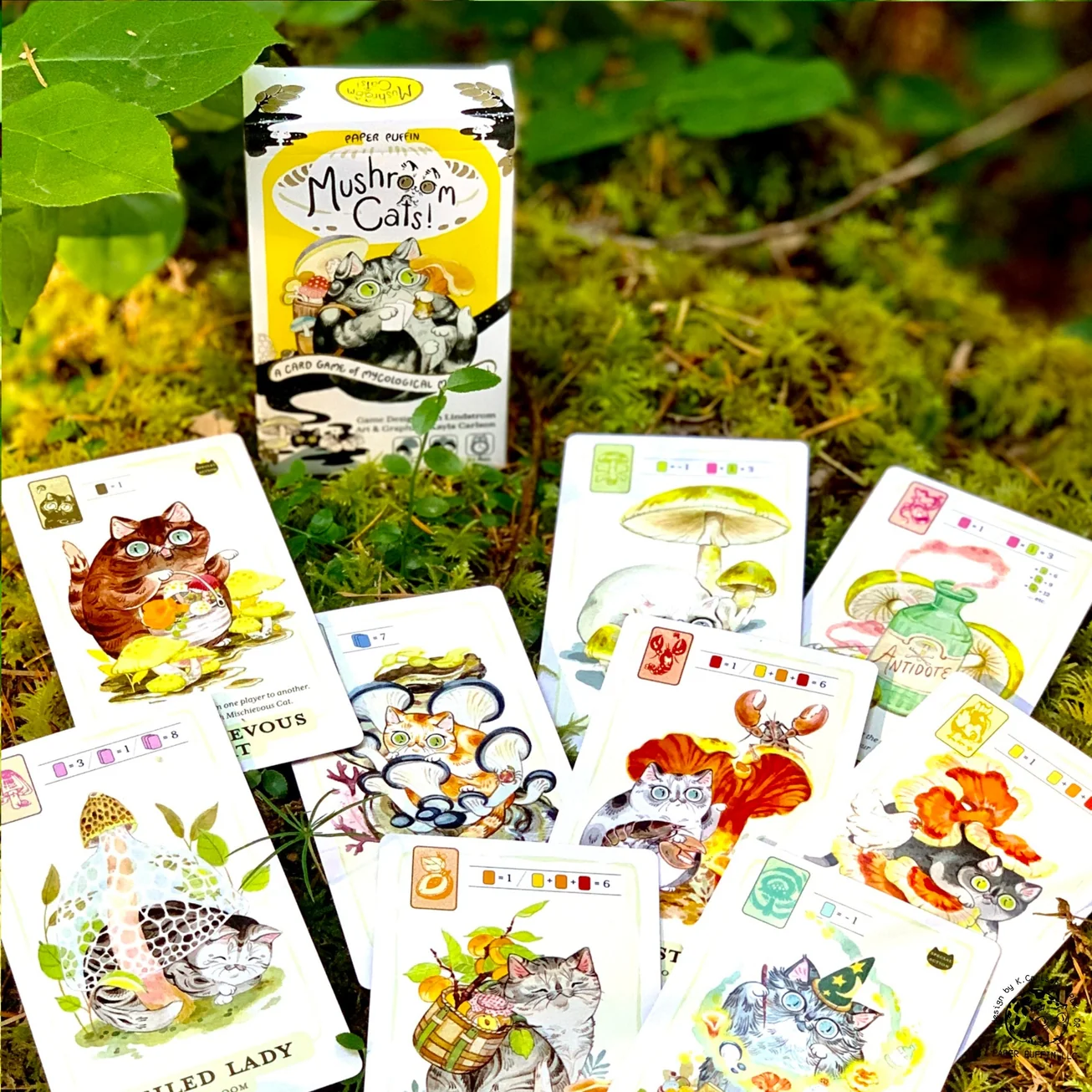 MUSHROOM CATS! A CARD GAME OF MYCOLOGICAL MISCHIEF - Image 2