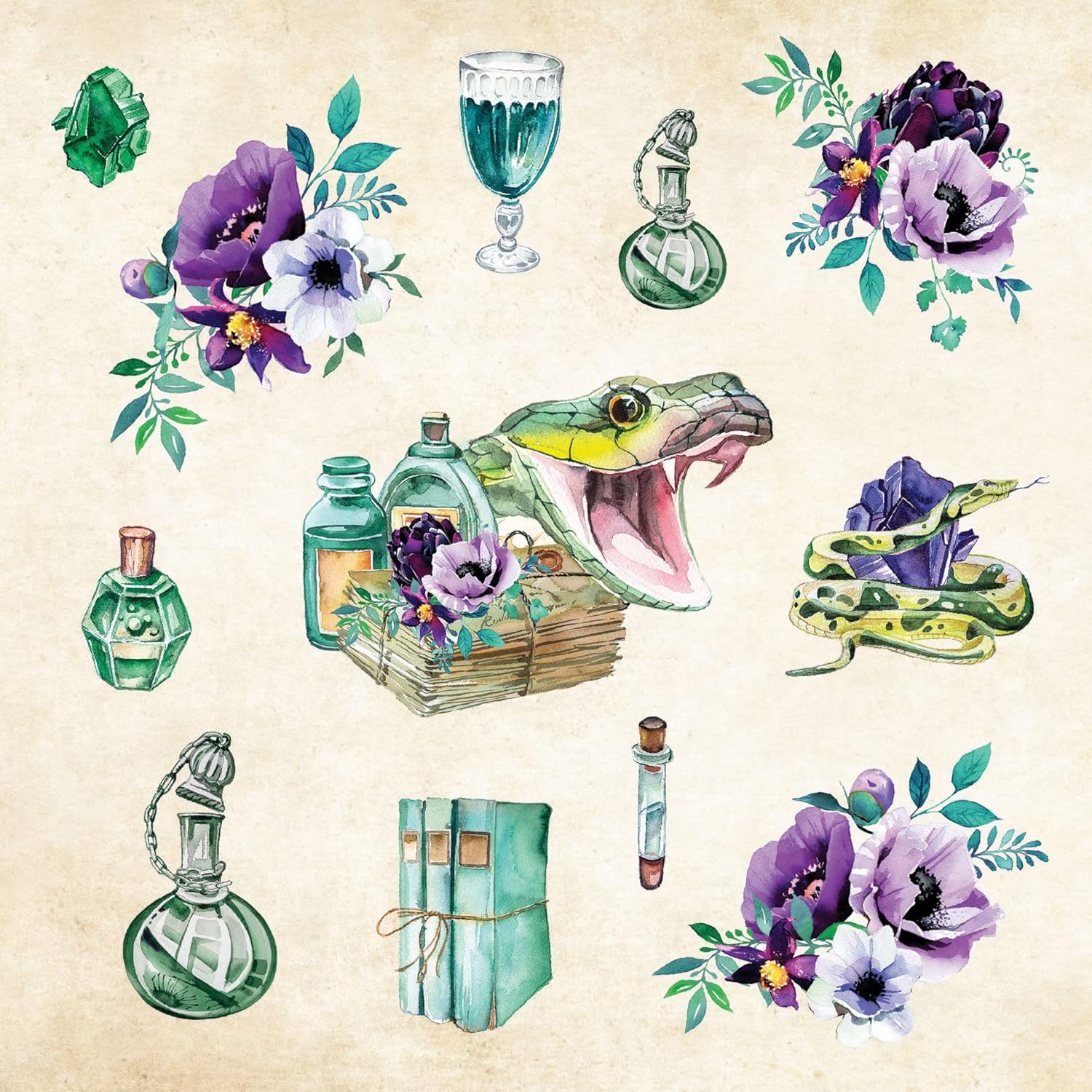 MYSTICAL EPHEMERA STICKER BOOK - Image 2