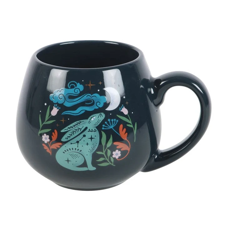 MYSTICAL MIDNIGHT HARE MUG - Image 2