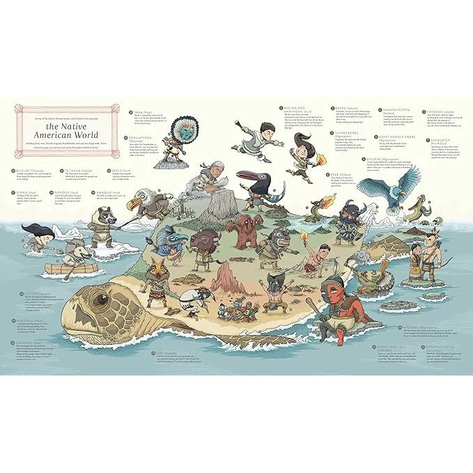 MYTH ATLAS: MAPS AND MONSTERS, HEROES AND GODS FROM TWELVE MYTHOLOGICAL WORLDS BY THIAGO MORAES - Image 3