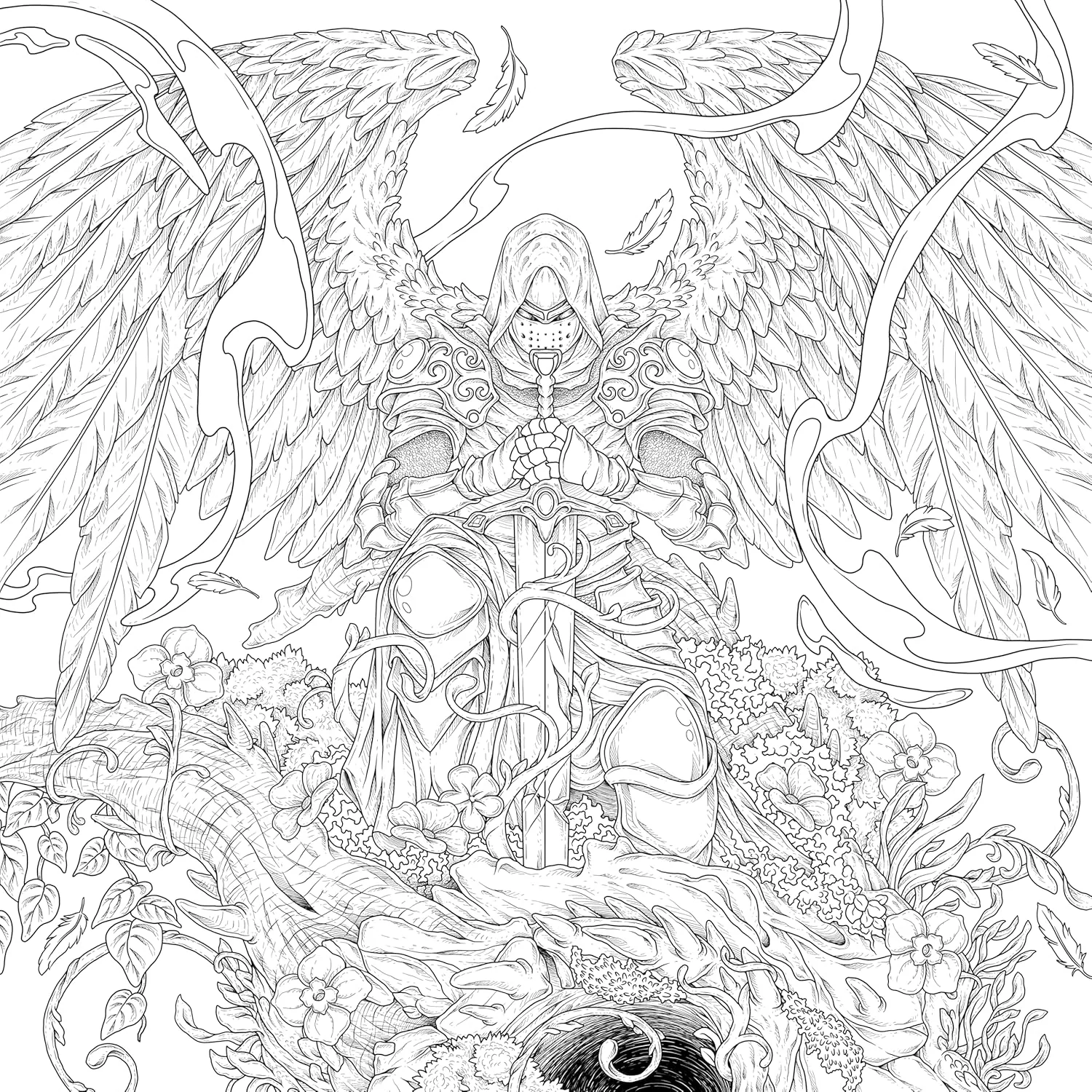 MYTHOGRAPHIC: DRAGONSPELL AN ARTIST'S COLORING BOOK OF MAGICAL REALMS - Image 2