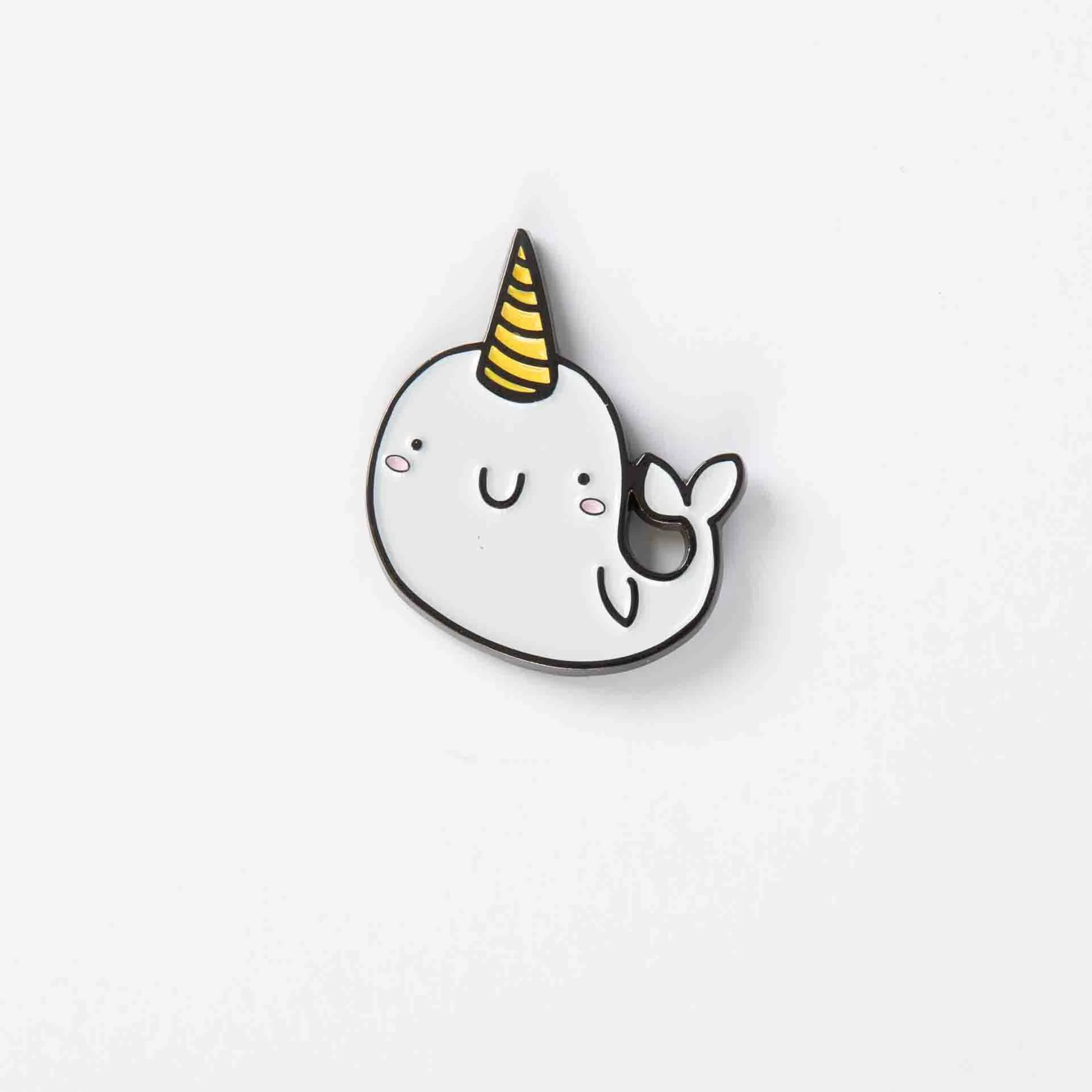 NARWHAL ENAMEL PIN