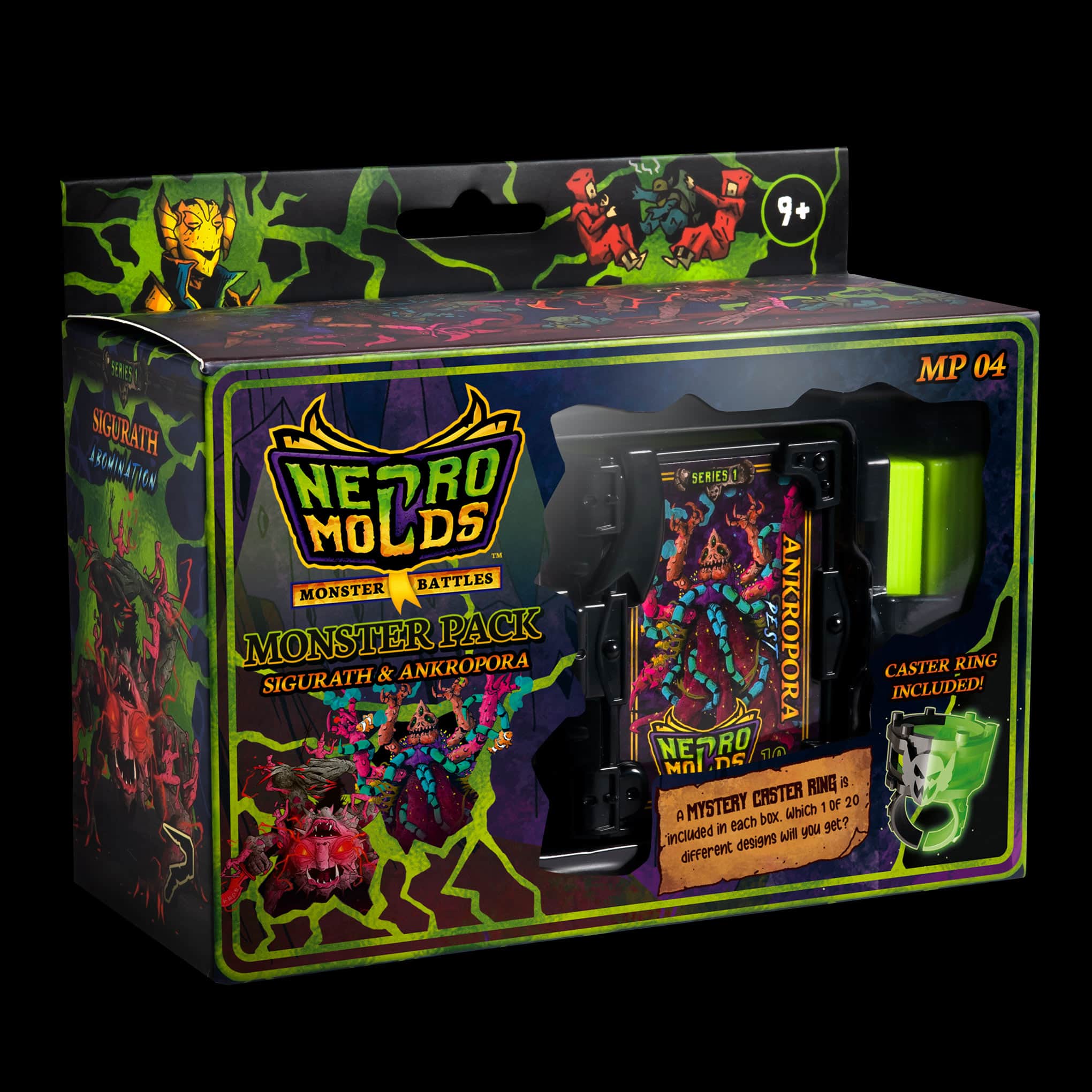 NECROMOLDS MONSTER PACK 4 SIGURATH & ANKROPORA