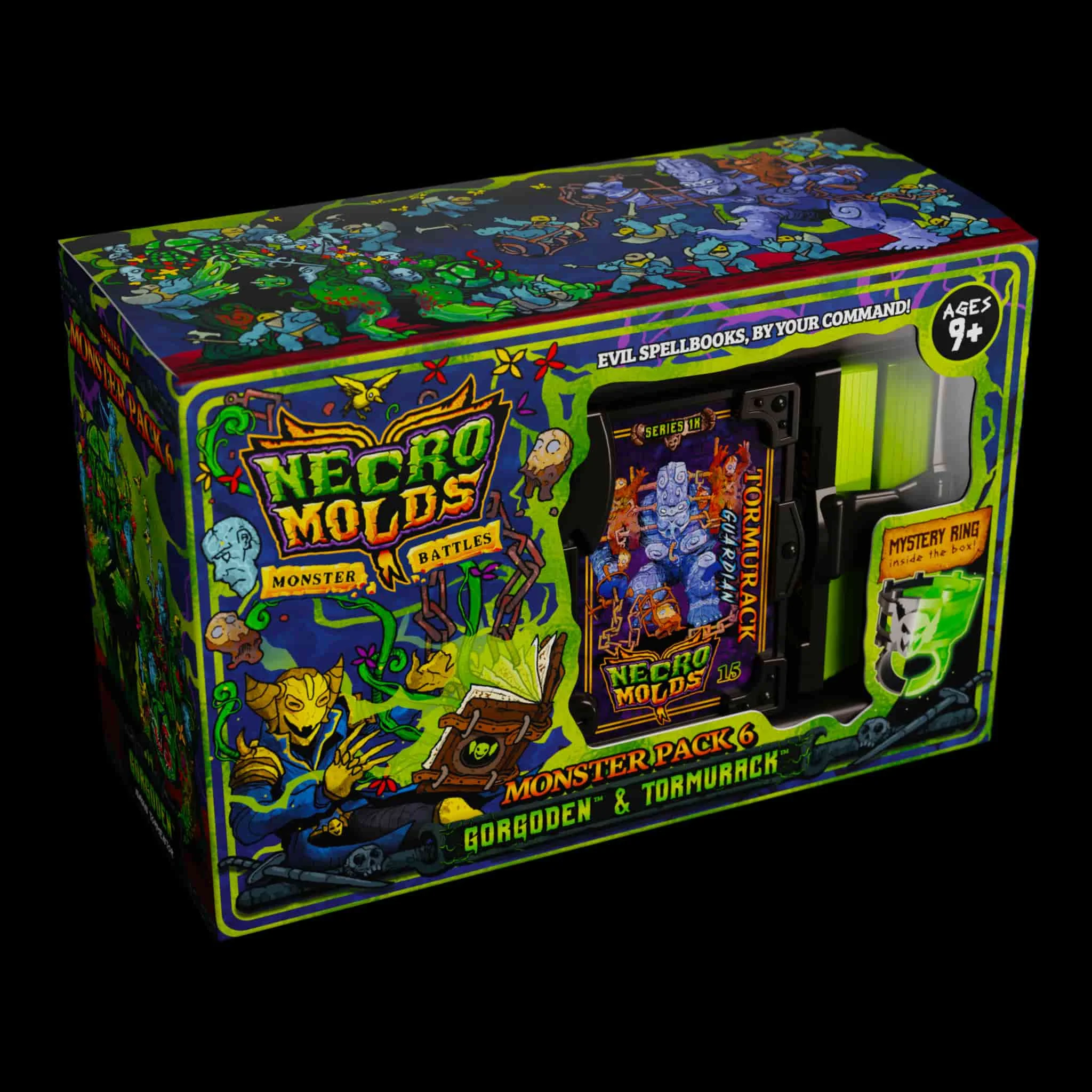 NECROMOLDS MONSTER PACK 6 GORGODEN & TORMURACK