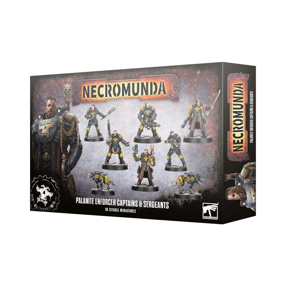 NECROMUNDA PALATINE ENFORCER CAPTAINS AND SERGEANTS