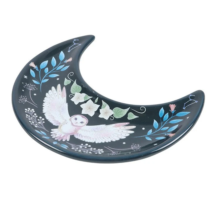 NIGHT FLIGHT OWL TRINKET DISH - Image 2