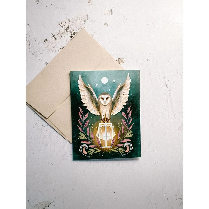 NIGHT SEER GREETING CARD