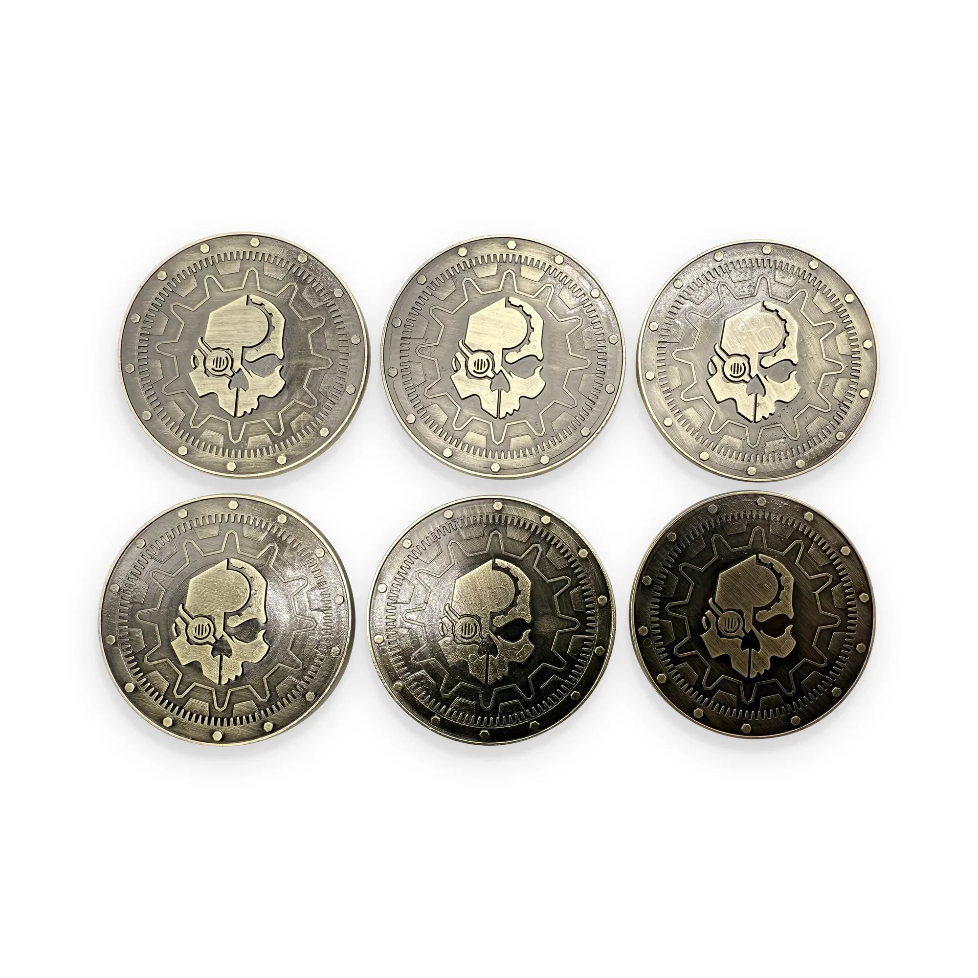 OBJECTIVE MARKERS -  MECHANICAL SKULL SET