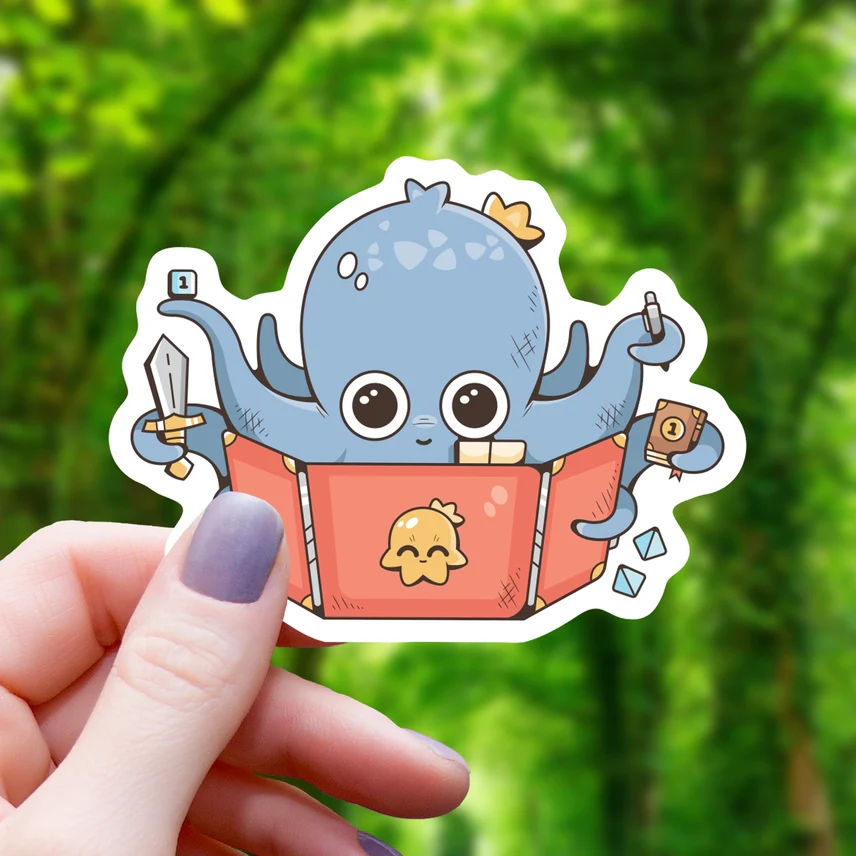 OCTOPUS GM STICKER