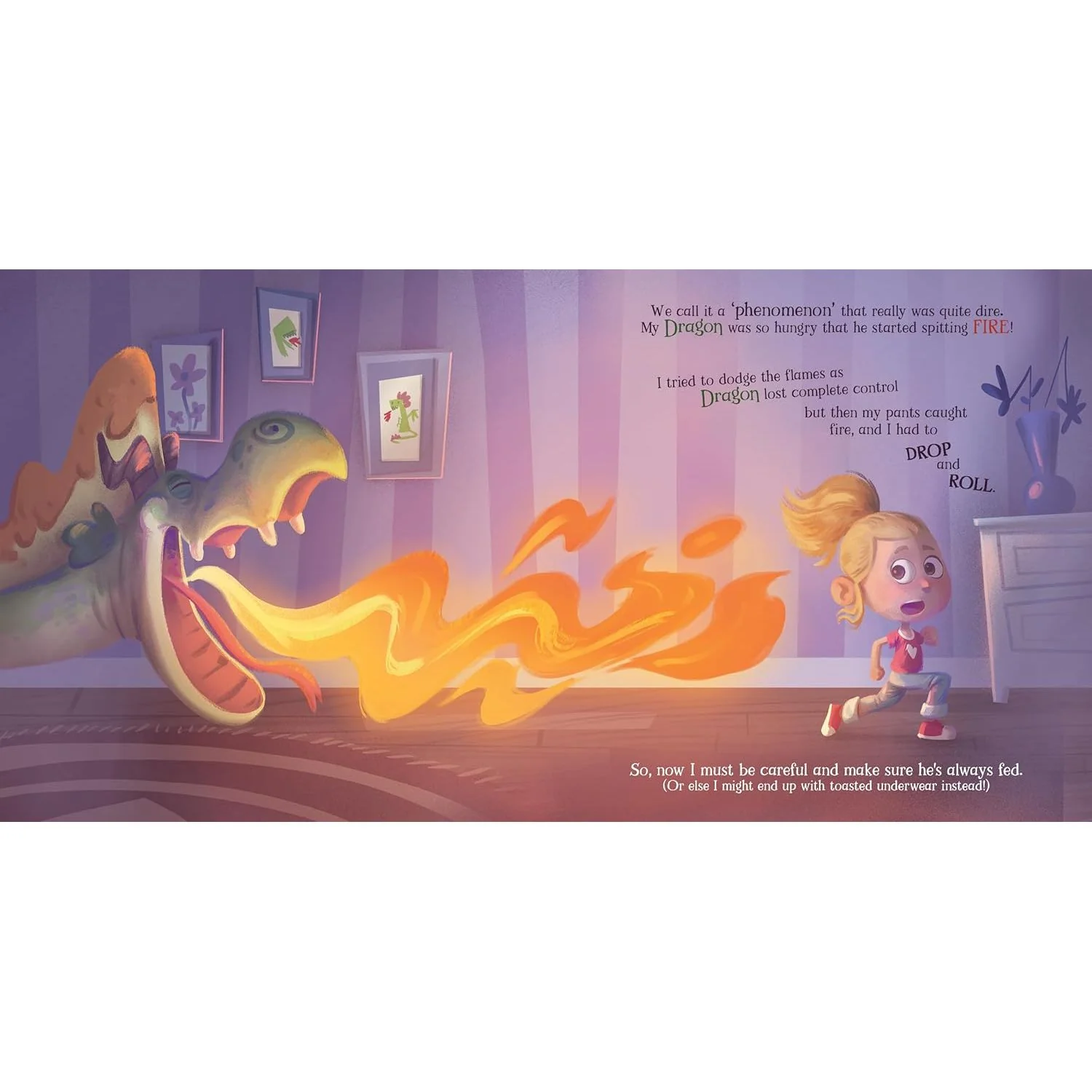 UH OH! MY DRAGON'S HUNGRY BY KATIE WAEVER AND CANER SOYLU - Image 2