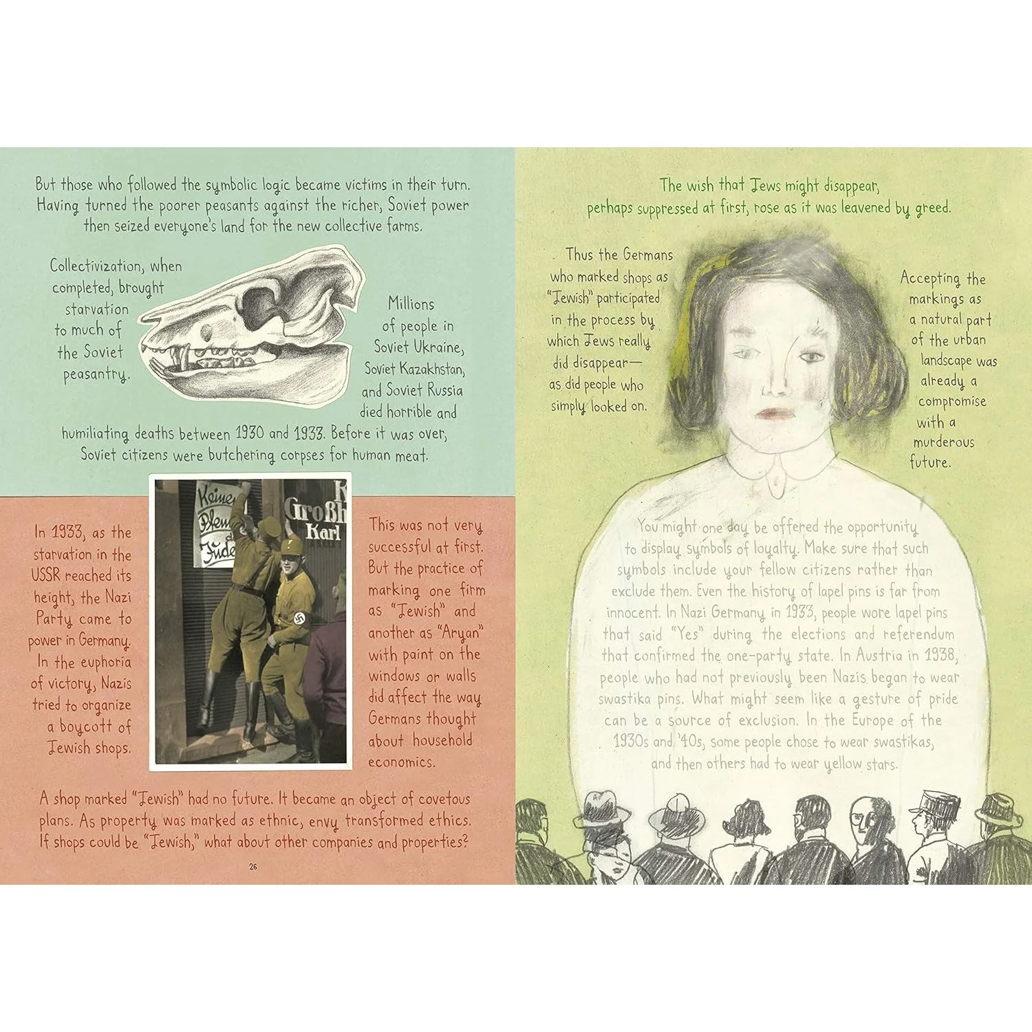 ON TYRANNY: TWENTY LESSONS FROM THE TWENTIETH CENTURY BY TIMOTHY SNYDER AND ILLUSTRATED BY NORA KING - Image 2